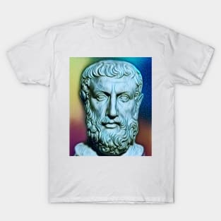 Parmenides of Elea Portrait | Parmenides of Elea Artwork 5 T-Shirt